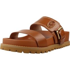 Sandały LIU-JO SA6109 P0102 Brązowy. Brązowe sandały Liu Jo, bez wzorów, ze skóry, bez obcasa, bez zapięcia. Za 421.99 zł.