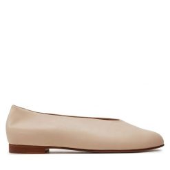 Baleriny Balagan. Białe baleriny BALAGAN, bez wzorów, bez obcasa. Za 569.99 zł.