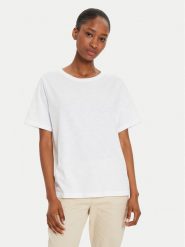 United Colors Of Benetton T-Shirt 3BVXD102P Biały Regular Fit. Białe t-shirty United Colors of Benetton, m, bez wzorów, z bawełny, bez kołnierzyka, bez ramiączek. Za 49.99 zł.