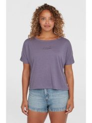 O'Neill Koszulka "Essentials" w kolorze brązowym/taupe rozmiar: L. Różowe bluzki O'Neill, l, bez wzorów, bez kołnierzyka, bez ramiączek. Za 89.45 zł.