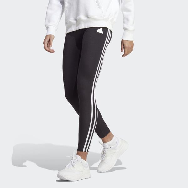 Legginsy Future Icons 3-Stripes. Czarne legginsy Adidas, xs, bez wzorów, z bawełny. Za 115.99 zł.