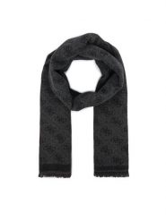 Guess Szalik AM9665 POL03 Szary ciemny. Szare rękawiczki Guess, z aplikacjami, z poliesteru. Za 234.99 zł.