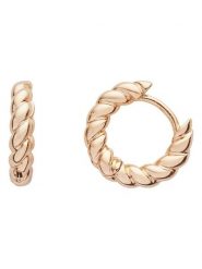 U.S. Polo Assn. Pozłacane kolczyki-kreole rozmiar: onesize. Żółte kolczyki U.S. Polo Assn., metalowe. Za 96.37 zł.