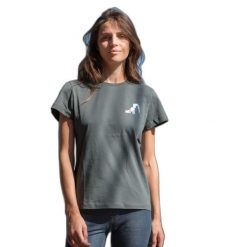 Koszulka damska Snap Climbing Heart Dietrich. Szare bluzki SNAP CLIMBING, s, bez wzorów, z bawełny, sportowe, bez kołnierzyka, bez ramiączek. Za 213.50 zł.