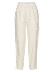 Camel Active Spodnie w kolorze kremowym rozmiar: W29/L32. Brązowe spodnie materiałowe Camel Active, na co dzień, l, bez wzorów, z materiału. Za 217.99 zł.