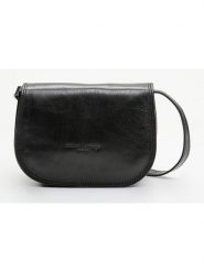Maison héritage PARIS Skórzana torebka w kolorze czarnym - 25 x 19 x 9,5 cm rozmiar: onesize. Czarne torby na ramię Maison héritage PARIS, bez wzorów, z materiału, na ramię, bez dodatków. Za 334.95 zł.