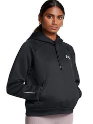 Under Armour Bluza w kolorze czarnym rozmiar: M. Czarne bluzy sportowe Under Armour, m, bez wzorów, z kapturem. Za 171.68 zł.