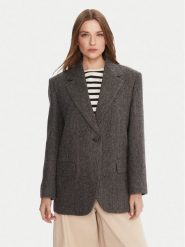 Weekend Max Mara Marynarka Tronto 2525046042 Szary Regular Fit. Szare marynarki i żakiety Weekend Max Mara, m, bez wzorów, z wełny. Za 2,069.00 zł.