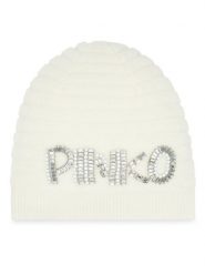 Pinko Czapka Caimano 101570 A117 Biały. Białe czapki Pinko, bez wzorów, z materiału. Za 869.99 zł.