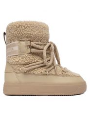 Tommy Hilfiger Śniegowce Faux Shearling Snowboot FW0FW08788 Écru. Trapery i śniegowce TOMMY HILFIGER, z materiału. Za 559.99 zł.