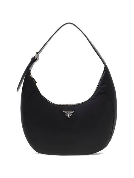 Guess Torebka Eco Gemma HWEYG8 39503 Czarny. Czarne listonoszki Guess, z aplikacjami, z materiału, bez dodatków. Za 544.99 zł.