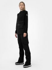 4F Spodnie snowboardowe membrana 10 000 damskie M. Czarne spodnie narciarskie 4f, m, bez wzorów, narciarskie. W wyprzedaży za 49.99 zł.