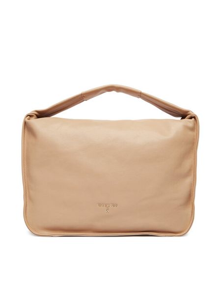 Patrizia Pepe Torebka 8B0315/L177-R874 Beżowy. Brązowe torebki klasyczne Patrizia Pepe, bez wzorów, ze skóry, bez dodatków. Za 1,269.00 zł.