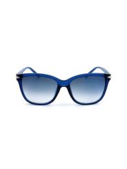 Swarovski Damskie okulary przeciwsłoneczne w kolorze niebieskim rozmiar: 55. Niebieskie okulary przeciwsłoneczne SWAROVSKI, bez wzorów, z tworzywa sztucznego. Za 227.85 zł.