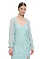 Vera Mont Bolerko w kolorze turkusowym rozmiar: 40. Niebieskie swetry Vera Mont, bez wzorów, bez ramiączek. Za 82.99 zł.