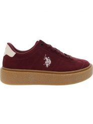 U.S. Polo Assn. Sneakersy w kolorze czerwonym rozmiar: 41. Czerwone trampki U.S. Polo Assn., bez wzorów, bez zapięcia. Za 228.38 zł.