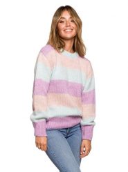 Be Wear Sweter ze wzorem rozmiar: L/XL. Swetry Be Wear, l, bez wzorów, z wełny, bez ramiączek. Za 188.45 zł.