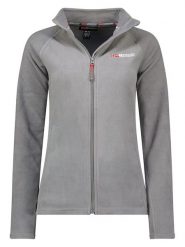 Geographical Norway Kurtka polarowa "Tug" w kolorze szarym rozmiar: XXL. Szare swetry Geographical Norway, xxl, bez wzorów, z polaru, bez ramiączek. Za 74.63 zł.