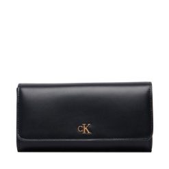 Portfel Calvin Klein. Czarne portfele Calvin Klein, bez wzorów. Za 329.99 zł.