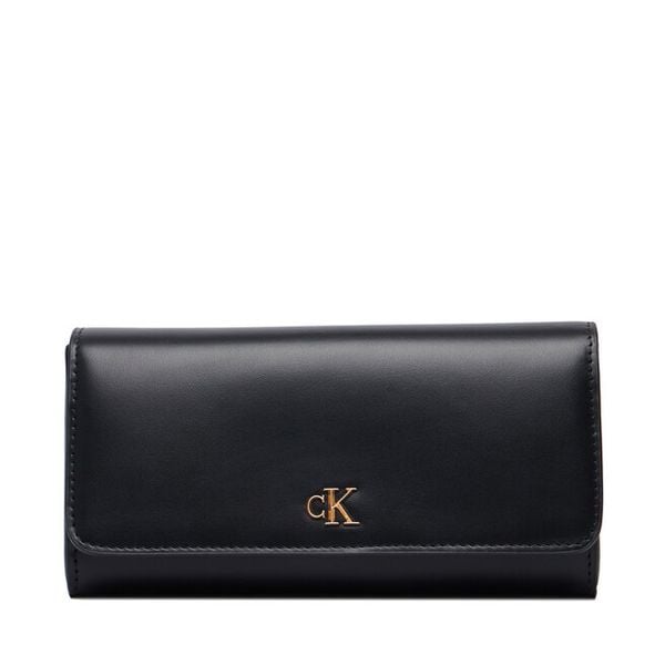 Portfel Calvin Klein. Czarne portfele Calvin Klein, bez wzorów. Za 329.99 zł.