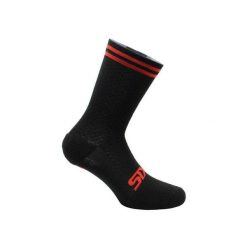 Skarpetki Sixs Stripes. Czarne skarpety SIXS, bez wzorów, z materiału. Za 143.50 zł.