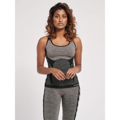 Damski tank top Hummel Clea. Czarne biustonosze Hummel, bez wzorów. Za 161.50 zł.