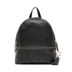 Plecak Liu Jo. Czarne plecaki Liu Jo, bez wzorów. Za 449.99 zł.