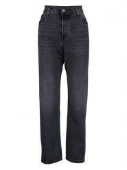 Levi´s Dżinsy "Plus 501®'90S" - Straight fit - w kolorze antracytowym rozmiar: W38/L32. Czarne jeansy l, z aplikacjami, z podwyższonym stanem. Za 127.65 zł.
