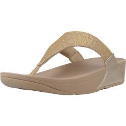 Klapki Fitflop Model Fz7 A94 W Kolor Beżowy. Brązowe klapki Flip Flop, bez wzorów, z syntetyku, bez obcasa. Za 418.50 zł.