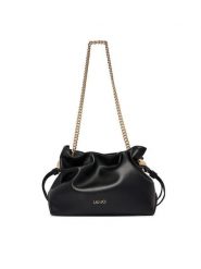 Liu Jo Torebka AA6099 E0958 Czarny. Czarne torebki klasyczne Liu Jo, bez wzorów, ze skóry, bez dodatków. Za 559.99 zł.