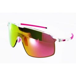 Okulary rowerowe JULBO DENSITY - różowy | Spectron Cat 3. Białe okulary przeciwsłoneczne JULBO, bez wzorów, sportowe. Za 469.00 zł.