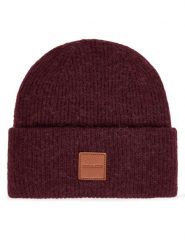 Coach Czapka CU825 Fioletowy. Fioletowe czapki Coach, bez wzorów, z wełny. Za 409.99 zł.