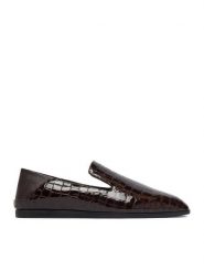 GINO ROSSI Lordsy EO-LT2605-1 Brązowy ciemny. Brązowe lordsy Gino Rossi, bez wzorów, ze skóry, bez obcasa, bez zapięcia. Za 349.99 zł.