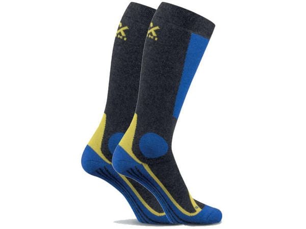 Skarpety Narciarskie Volkl Ski Kneehigh Terrain Anthracite. Czarne skarpety Völkl, bez wzorów. Za 45.00 zł.