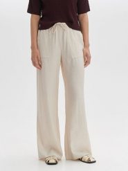 OPUS Spodnie w kolorze beżowym rozmiar: 42. Brązowe spodnie materiałowe Opus, na co dzień, bez wzorów, z materiału. Za 131.43 zł.