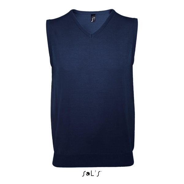 Pulower Sol's Gentlemen. Niebieskie swetry SOL'S, na zimę, s, bez wzorów, bez ramiączek. Za 179.00 zł.