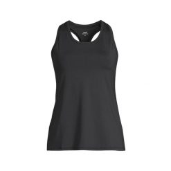 Damski podkoszulek Casall Essential. Czarne koszulki sportowe Casall, bez wzorów, z poliamidu, bez ramiączek, na fitness i siłownię. W wyprzedaży za 119.00 zł.