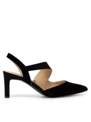 Sergio Bardi Sandały WC31-JS2306-01SB Czarny. Czarne sandały Sergio Bardi, bez wzorów, ze skóry, bez obcasa, na szpilce, bez zapięcia. Za 299.99 zł.