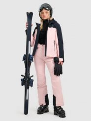 4F Spodnie narciarskie membrana 5000 damskie - różowe XXL. Czerwone spodnie narciarskie 4f, s, bez wzorów, narciarskie. Za 299.99 zł.