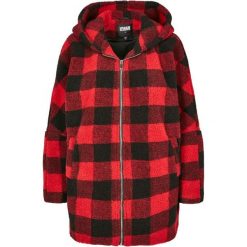 Parka damska w dużych rozmiarach Urban Classic hooded check. Czarne parki Urban Classics, na zimę, bez kaptura. Za 464.50 zł.