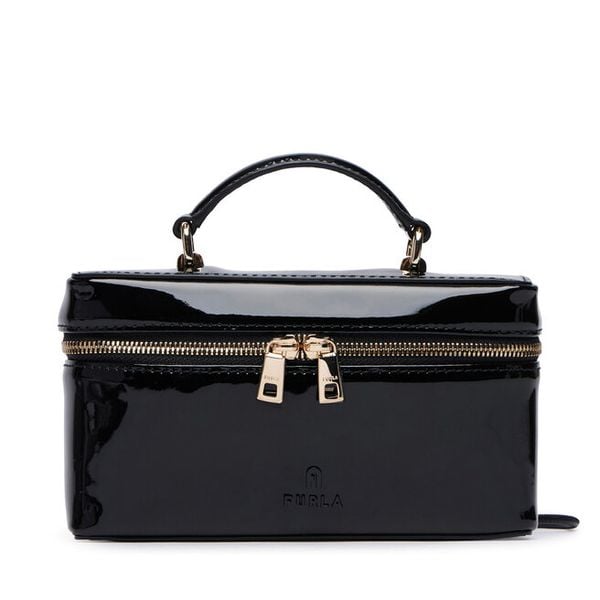 Torebka Furla. Czarne torebki klasyczne Furla, bez wzorów, bez dodatków. Za 1,039.00 zł.