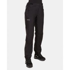 Damskie spodnie wodoodporne Kilpi ALPIN-W. Czarne spodnie sportowe Kilpi, xs, bez wzorów, trekkingowe. Za 504.68 zł.