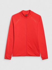 4F Bluza w kolorze czerwonym rozmiar: L. Czerwone bluzy 4f, l, bez wzorów, z materiału, bez kaptura. Za 132.05 zł.