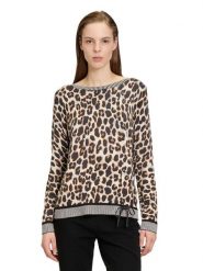 Betty Barclay Sweter w kolorze beżowo-jasnobrązowym rozmiar: 46. Brązowe swetry Betty Barclay, bez wzorów, bez ramiączek. Za 130.99 zł.