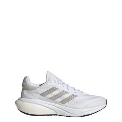Buty Supernova 3 Running. Białe obuwie sportowe Adidas, z materiału, bez zapięcia, do biegania. Za 468.50 zł.