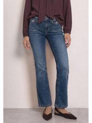 Street One Dżinsy - Bootcut fit - w kolorze niebieskim rozmiar: W32/L30. Niebieskie jeansy Street One, l, z aplikacjami. Za 219.95 zł.