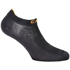 Skarpety sportowe CMP ULTRALIGHT ultralekkie oddychające bezuciskowe. Brązowe skarpety CMP, bez wzorów. Za 49.99 zł.