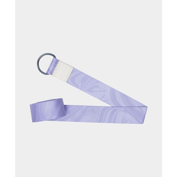 Pasek do jogi Yoga Design Lab 240cm. Fioletowe paski YOGA DESIGN LAB, bez wzorów, sportowe. Za 89.99 zł.