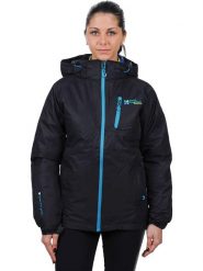 Peak Mountain Kurtka narciarska 3w1 "Acixi" w kolorze czarno-fioletowym rozmiar: M. Czarne kurtki narciarskie Peak Mountain, m, bez wzorów, bez kaptura, narciarskie. Za 406.57 zł.