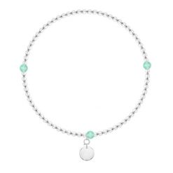 Naszyjnik Planets 51 cm z kamieniami i medalikiem posrebrzany. Żółte naszyjniki Lilou, posrebrzane. Za 288.00 zł.